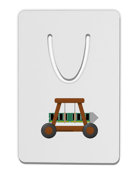 Battering RAM Aluminum Paper Clip Bookmark by TooLoud-Bookmark-TooLoud-White-Davson Sales