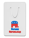 Future Republican Aluminum Paper Clip Bookmark-Bookmark-TooLoud-White-Davson Sales