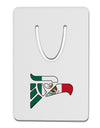 Hecho en Mexico Eagle Symbol - Mexican Flag Aluminum Paper Clip Bookmark by TooLoud-Bookmark-TooLoud-White-Davson Sales