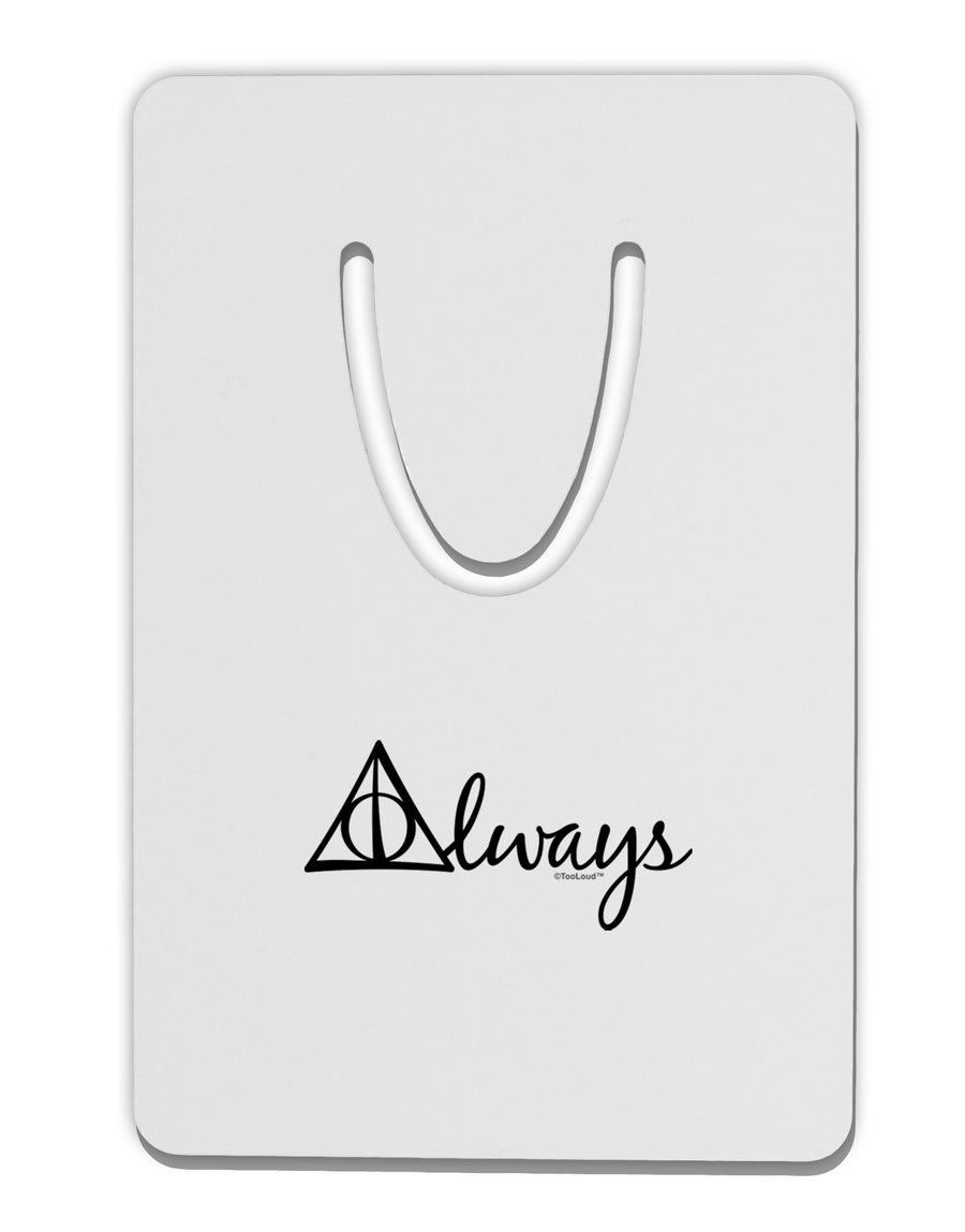 Always Magic Symbol Cursive Aluminum Paper Clip Bookmark by TooLoud-Bookmark-TooLoud-White-Davson Sales