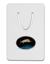 Colorful Swordfish Watercolor Aluminum Paper Clip Bookmark-Bookmark-TooLoud-White-Davson Sales