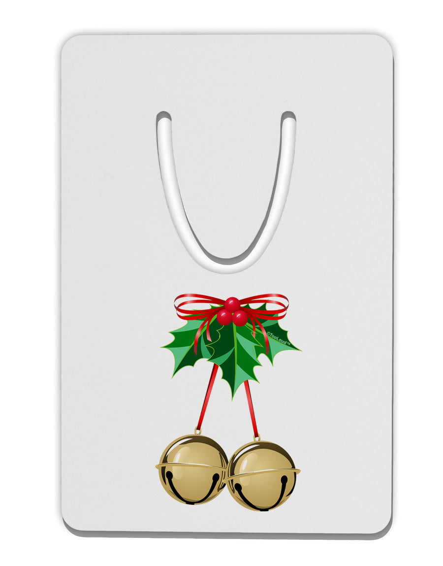 Jingle Balls Aluminum Paper Clip Bookmark-Bookmark-TooLoud-White-Davson Sales