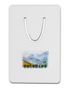 CO Fog Mountains Text Aluminum Paper Clip Bookmark-Bookmark-TooLoud-White-Davson Sales