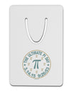 The Ultimate Pi Day Emblem Aluminum Paper Clip Bookmark by TooLoud