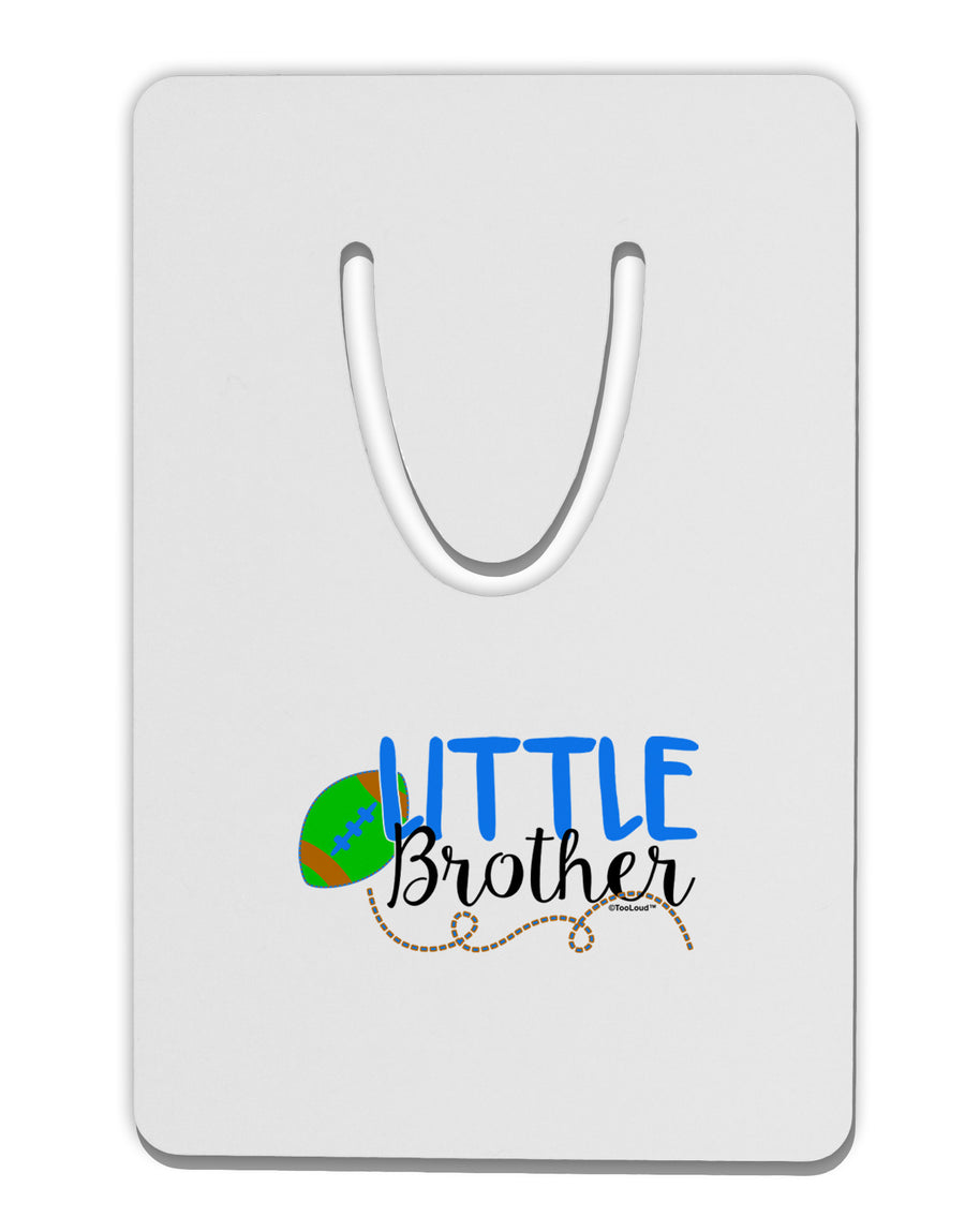 Little Brother Aluminum Paper Clip Bookmark-Bookmark-TooLoud-White-Davson Sales