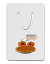 Bad Pumpkins Aluminum Paper Clip Bookmark-Bookmark-TooLoud-White-Davson Sales