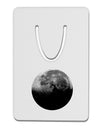 Moon of Earth Aluminum Paper Clip Bookmark-Bookmark-TooLoud-White-Davson Sales