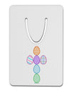 Easter Egg Cross Faux Applique Aluminum Paper Clip Bookmark-Bookmark-TooLoud-White-Davson Sales