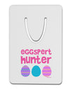 TooLoud Eggspert Hunter - Easter - Pink Aluminum Paper Clip Bookmark-Bookmark-TooLoud-White-Davson Sales