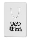Bad Witch Distressed Aluminum Paper Clip Bookmark