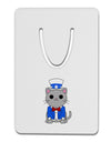 Patriotic Cat Aluminum Paper Clip Bookmark by TooLoud-Bookmark-TooLoud-White-Davson Sales