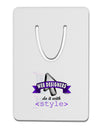 Web Designers - Style Aluminum Paper Clip Bookmark-Bookmark-TooLoud-White-Davson Sales