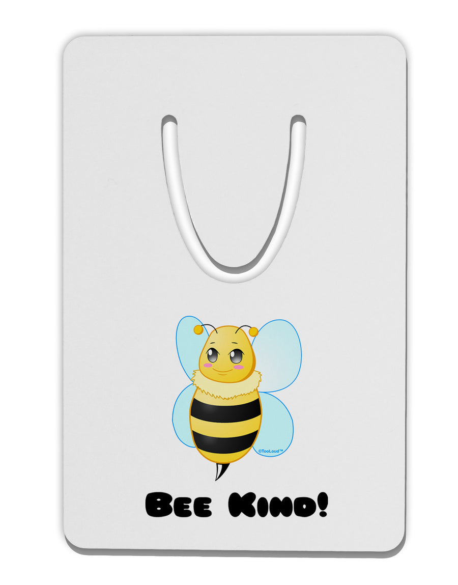 Bee Kind Aluminum Paper Clip Bookmark-Bookmark-TooLoud-White-Davson Sales