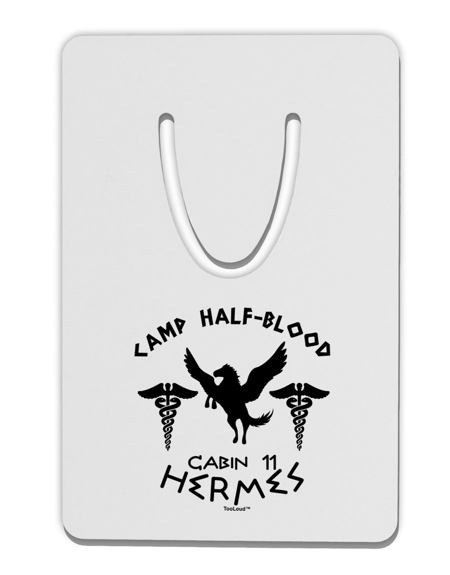 Camp Half Blood Cabin 11 Hermes Aluminum Paper Clip Bookmark by TooLoud-Bookmark-TooLoud-White-Davson Sales