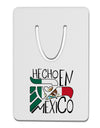 Hecho en Mexico Design - Mexican Flag Aluminum Paper Clip Bookmark by TooLoud