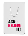 Aca Believe It Aluminum Paper Clip Bookmark-Bookmark-TooLoud-White-Davson Sales
