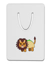 Cute Taco Lion Aluminum Paper Clip Bookmark-Bookmark-TooLoud-White-Davson Sales