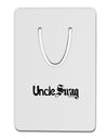 Uncle Swag Text Aluminum Paper Clip Bookmark by TooLoud-Bookmark-TooLoud-White-Davson Sales