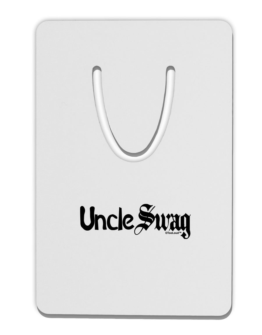 Uncle Swag Text Aluminum Paper Clip Bookmark by TooLoud-Bookmark-TooLoud-White-Davson Sales