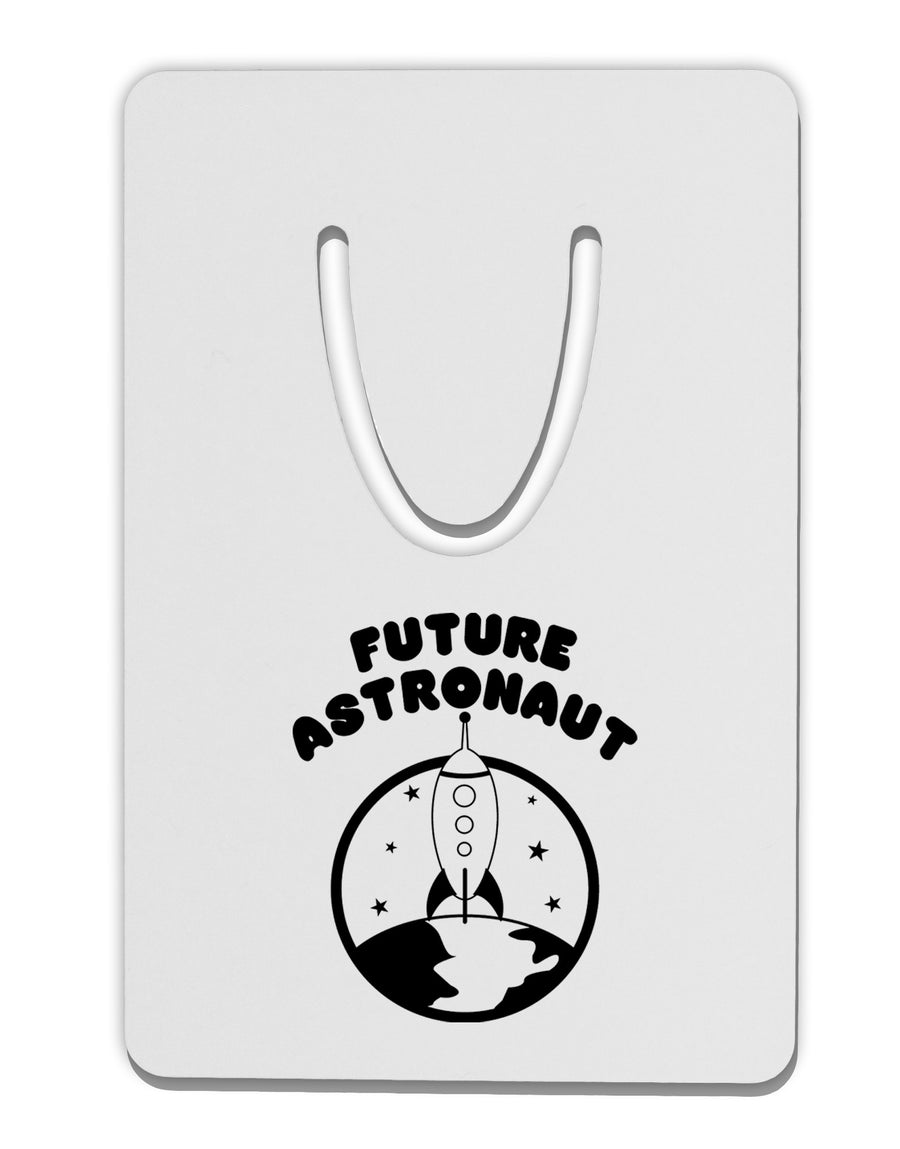 Future Astronaut Aluminum Paper Clip Bookmark-Bookmark-TooLoud-White-Davson Sales