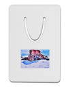 Victor Mines Colorado Watercolor Aluminum Paper Clip Bookmark-Bookmark-TooLoud-White-Davson Sales