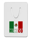 Mexican Flag - Mexico Text Aluminum Paper Clip Bookmark by TooLoud-Bookmark-TooLoud-White-Davson Sales