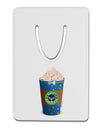 Happy Hanukkah Latte Cup Aluminum Paper Clip Bookmark-Bookmark-TooLoud-White-Davson Sales