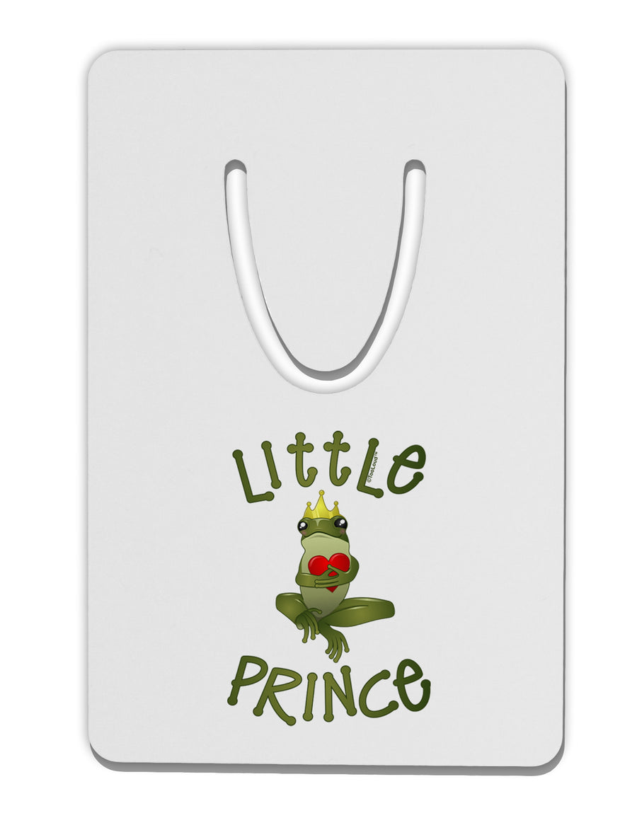 Little Prince Frog Aluminum Paper Clip Bookmark-Bookmark-TooLoud-White-Davson Sales