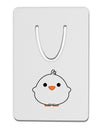 Cute Little Chick - White Aluminum Paper Clip Bookmark by TooLoud-Bookmark-TooLoud-White-Davson Sales