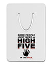 High Five In The Face Aluminum Paper Clip Bookmark-Bookmark-TooLoud-White-Davson Sales