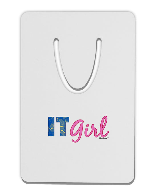 IT Girl Aluminum Paper Clip Bookmark by TooLoud-Bookmark-TooLoud-White-Davson Sales