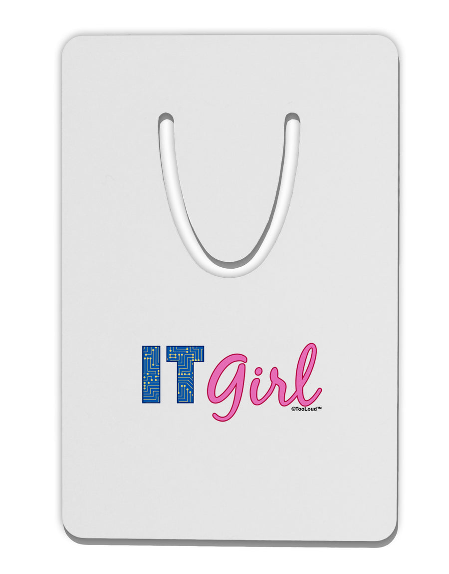 IT Girl Aluminum Paper Clip Bookmark by TooLoud-Bookmark-TooLoud-White-Davson Sales