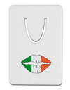 Irish Flag Kiss Aluminum Paper Clip Bookmark by TooLoud-Bookmark-TooLoud-White-Davson Sales