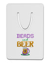 Beads And Beer Aluminum Paper Clip Bookmark-Bookmark-TooLoud-White-Davson Sales