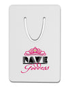 Rave Goddess Aluminum Paper Clip Bookmark-Bookmark-TooLoud-White-Davson Sales