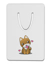 Kawaii Puppy Aluminum Paper Clip Bookmark-Bookmark-TooLoud-White-Davson Sales