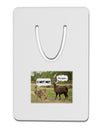 Angry Standing Llamas Aluminum Paper Clip Bookmark by TooLoud-Bookmark-TooLoud-White-Davson Sales