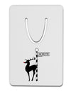 Rudolf the Ratchet Reindeer Aluminum Paper Clip Bookmark-Bookmark-TooLoud-White-Davson Sales