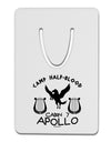 Cabin 7 Apollo Camp Half Blood Aluminum Paper Clip Bookmark-Bookmark-TooLoud-White-Davson Sales