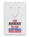 My Mommy is My Hero - Armed Forces - Pink Aluminum Paper Clip Bookmark by TooLoud-Bookmark-TooLoud-White-Davson Sales