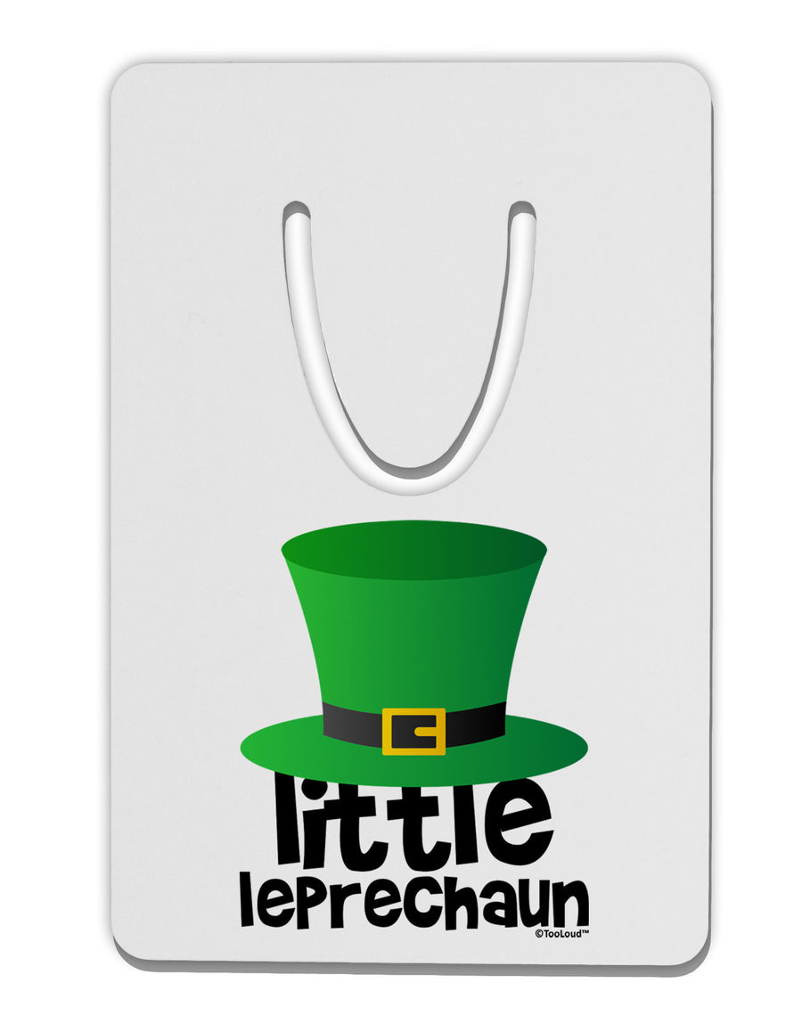 Little Leprechaun - St. Patrick's Day Aluminum Paper Clip Bookmark by TooLoud-Bookmark-TooLoud-White-Davson Sales