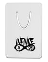 Infinite Lists Aluminum Paper Clip Bookmark by TooLoud-TooLoud-White-Davson Sales