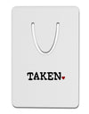 Taken Aluminum Paper Clip Bookmark by TooLoud-Bookmark-TooLoud-White-Davson Sales