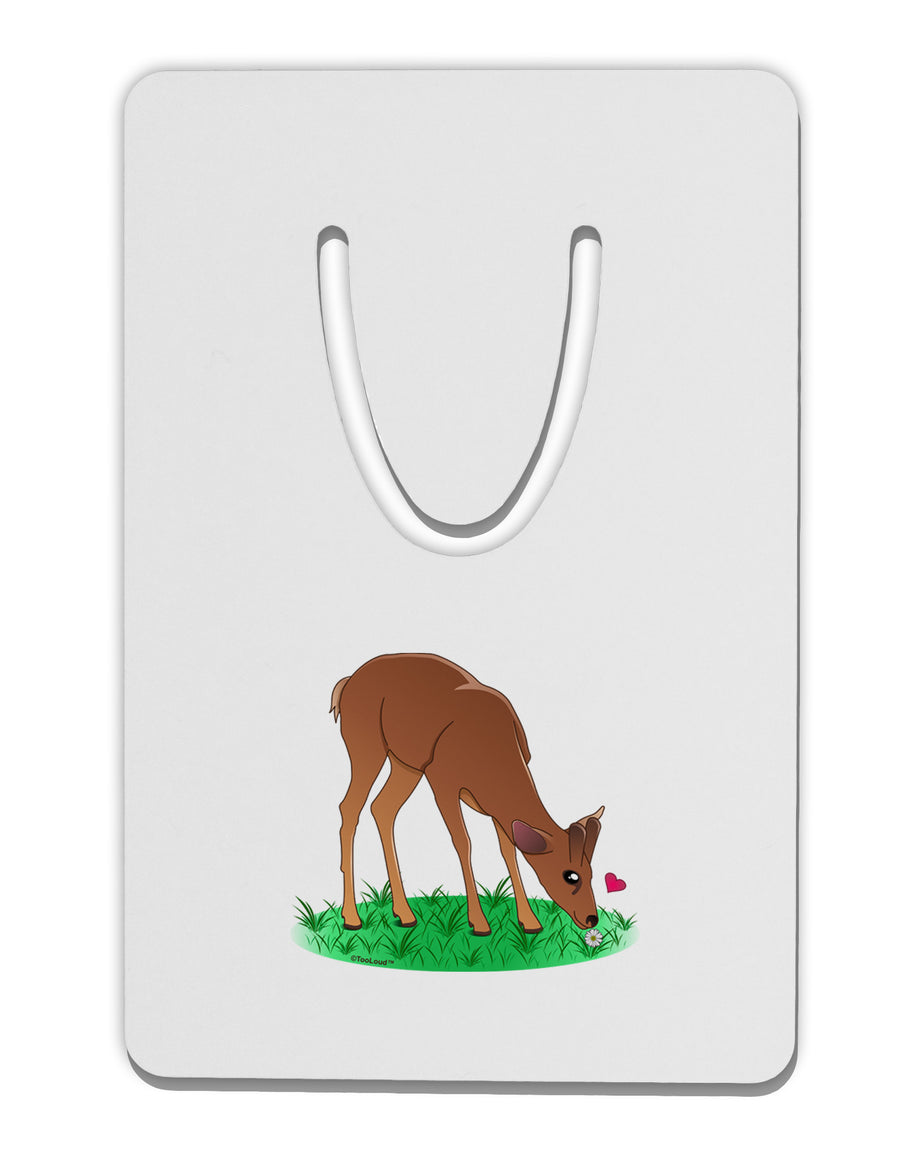 Cute Baby Buck Aluminum Paper Clip Bookmark-Bookmark-TooLoud-White-Davson Sales