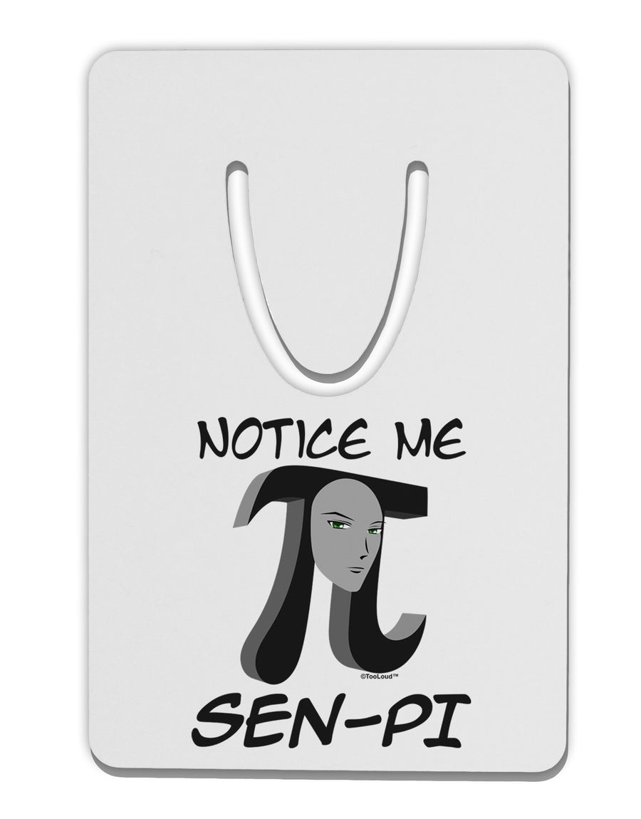 Notice Me Sen-Pi Aluminum Paper Clip Bookmark-Bookmark-TooLoud-White-Davson Sales