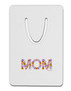Mom Flowers Design Aluminum Paper Clip Bookmark by TooLoud-Bookmark-TooLoud-White-Davson Sales