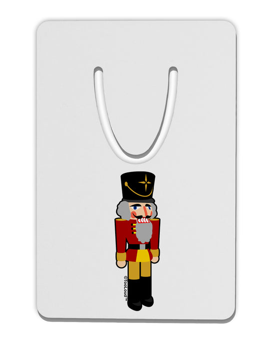 Festive Nutcracker - No Text Aluminum Paper Clip Bookmark by TooLoud-TooLoud-White-Davson Sales