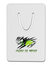 Unleash The Monster Aluminum Paper Clip Bookmark-Bookmark-TooLoud-White-Davson Sales