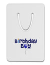 Birthday Boy - Candle and Balloon Aluminum Paper Clip Bookmark by TooLoud-Bookmark-TooLoud-White-Davson Sales