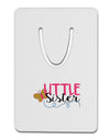 Little Sister Aluminum Paper Clip Bookmark-Bookmark-TooLoud-White-Davson Sales